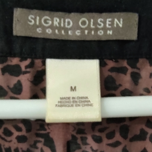 Women's Sequence Silk/Cotton Top - Picture 7 of 8